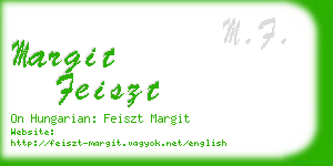 margit feiszt business card